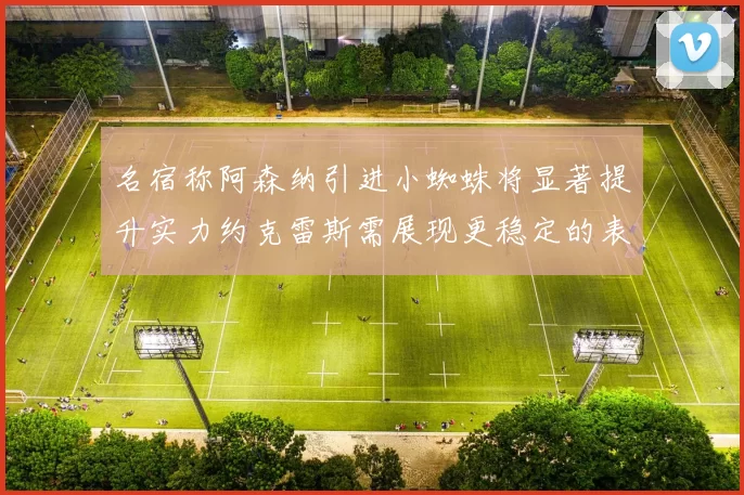 名宿称阿森纳引进小蜘蛛将显著提升实力约克雷斯需展现更稳定的表现